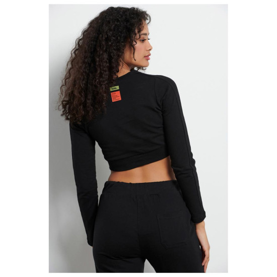 Bodytalk Γυναικεία μακρυμάνικη μπλούζα Crop Bodytalk Γυναικεία μακρυμάνικη μπλούζα Crop